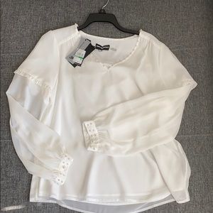 Karl Lagerfeld White Long Sleeve - Never Worn